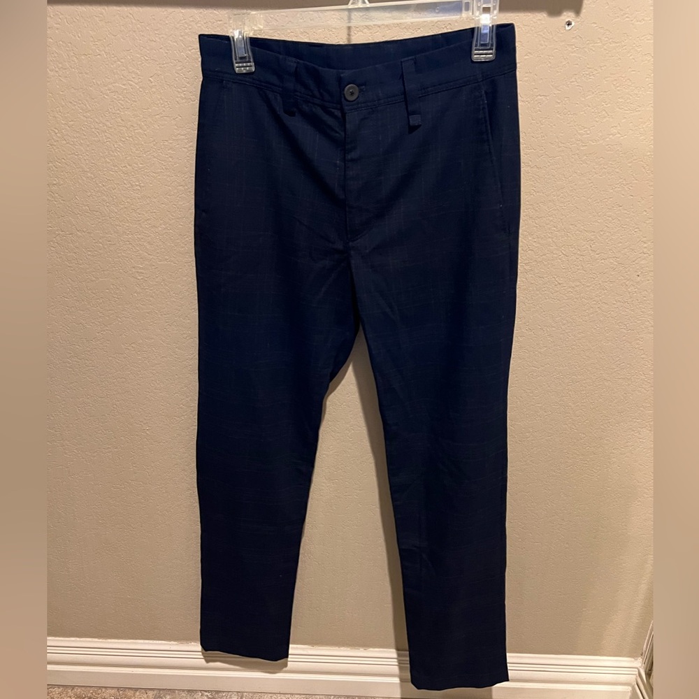 Zara Men's Dark Blue Dress Pants